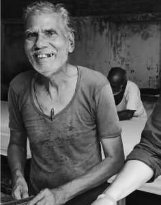 Smiling Naheem, a legend in indian block printing