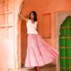 The Milly Maxi Skirt in Persian Pink
