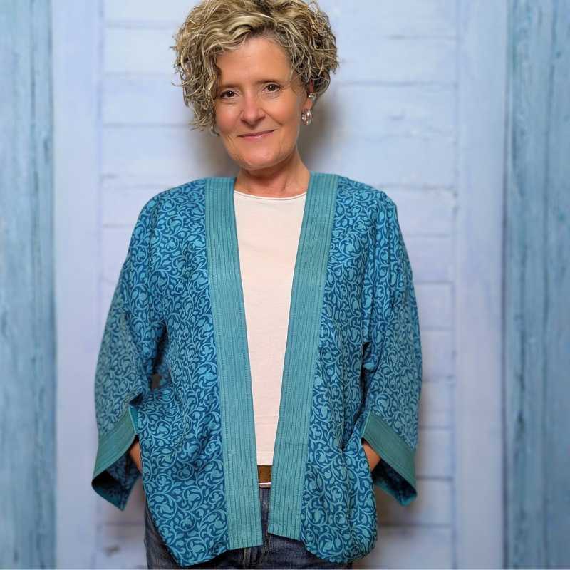 vintage silk jacket no 16