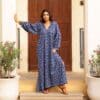 The Stevie Dress In Indigo