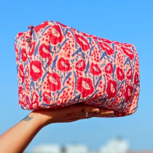 Poppy wash bag